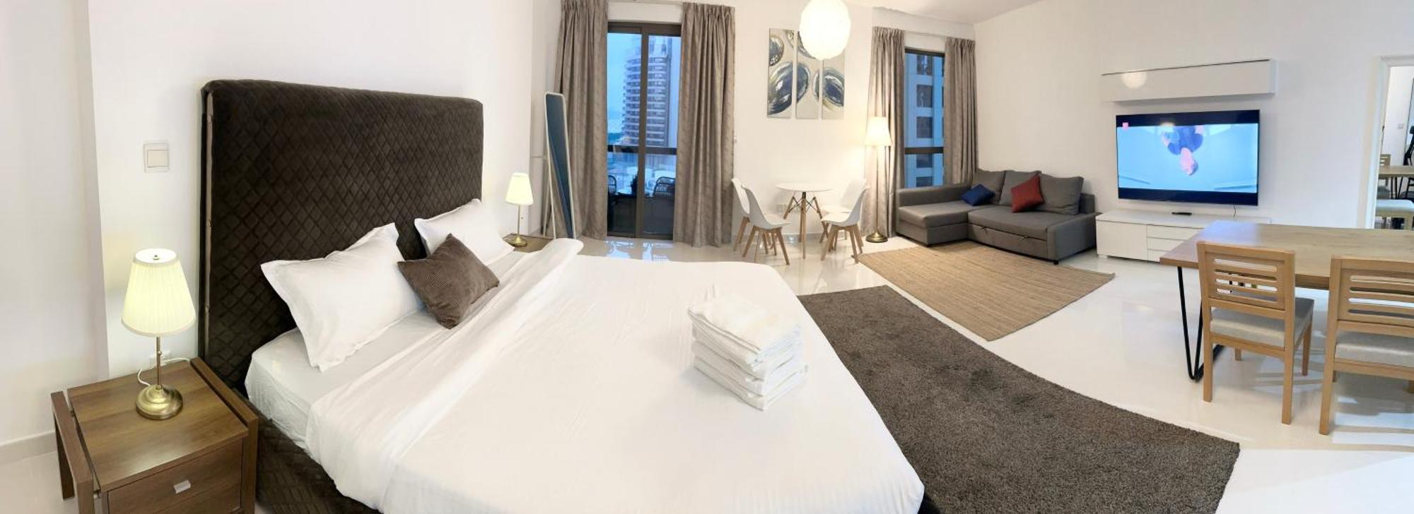 Seaside Spacious With Vibrant Vibes In Jbr By Sweet Homes Appartement Dubaï