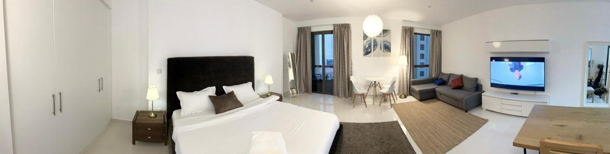 Appartement Seaside Spacious With Vibrant Vibes In Jbr By Sweet Homes